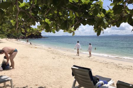 Monkey beach Koh Larn